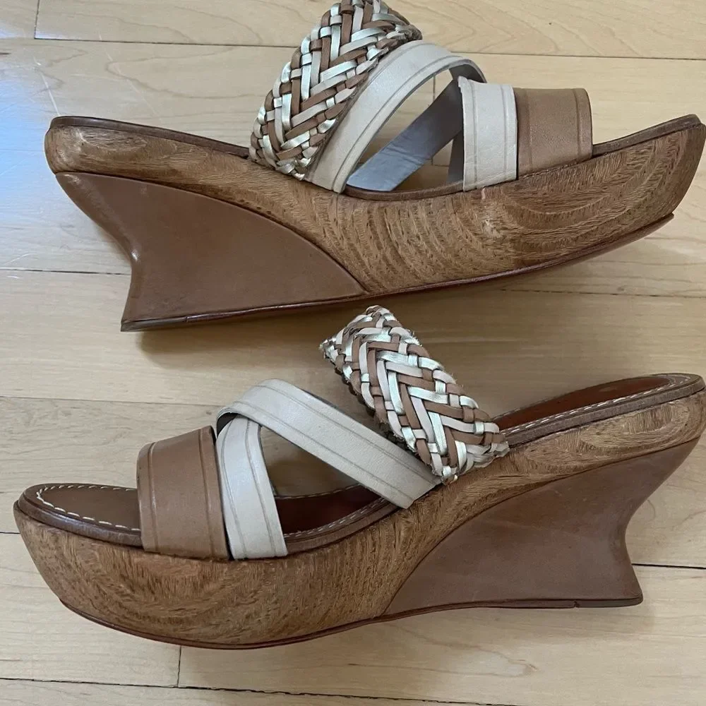 Leifsdottir Onni Wedge Leather Sandal 39.5